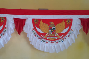 Jual Backdrop Bendera